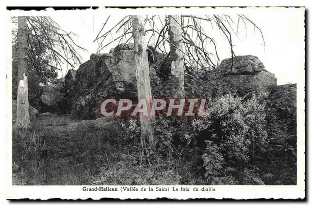 Grand-Halleux (Tal der Salm) — Das Teufelslast — Verlag A. Drouguet, Grand-Halleux - Vorderseite