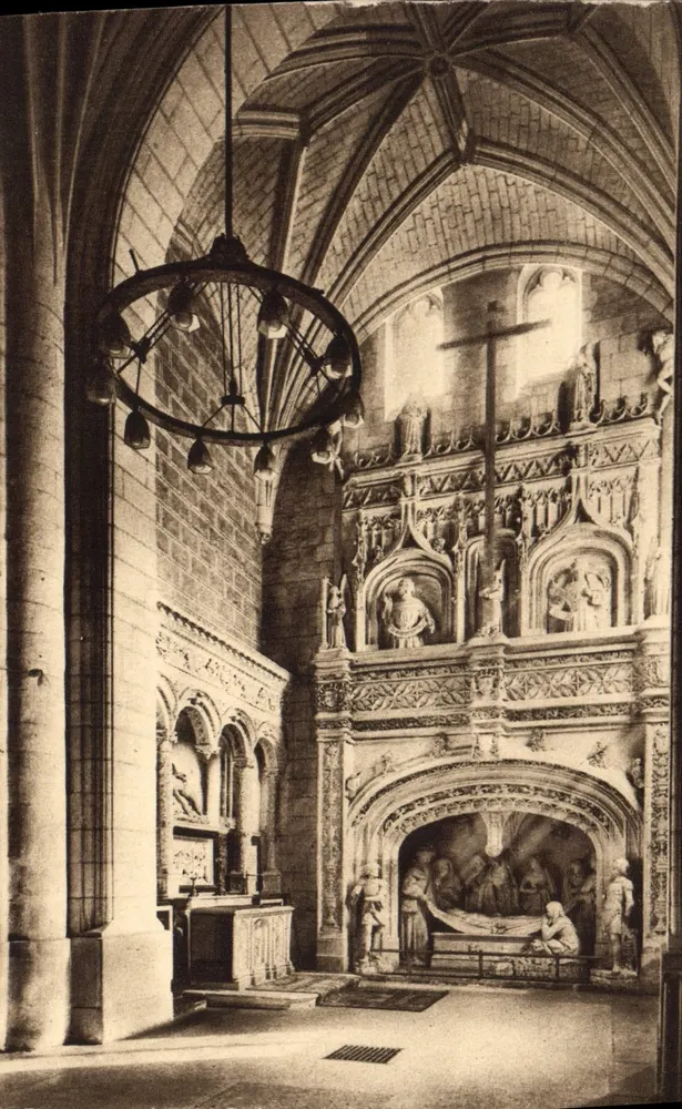 Solesmes — Das Begräbnis des Christus (1496) — Rechter Querarm — Ausgabe der « Freunde von Solesmes » - Vorderseite