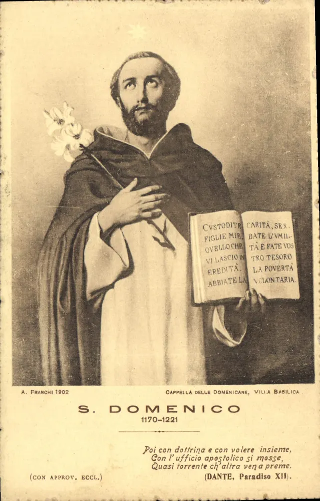 Saint Domenico — 1170-1221 — A. Franchi 1902, n° 208 - Vorderseite