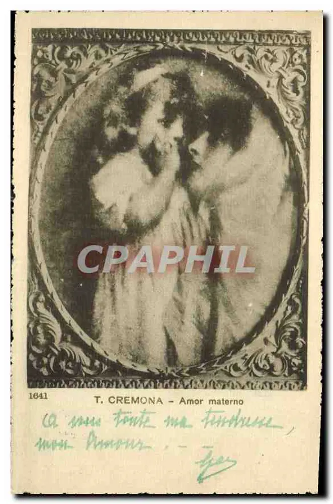 Crémona — Amor materno — T. CREMONA, n° 1641 - Frente