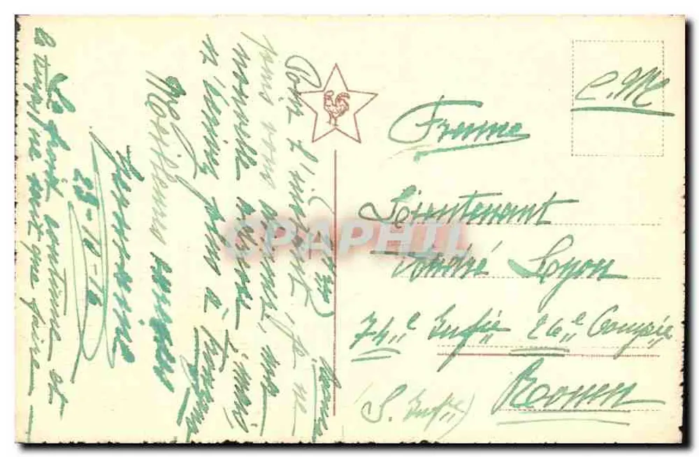 Crémona — Amor materno — T. CREMONA, n° 1641 - Verso