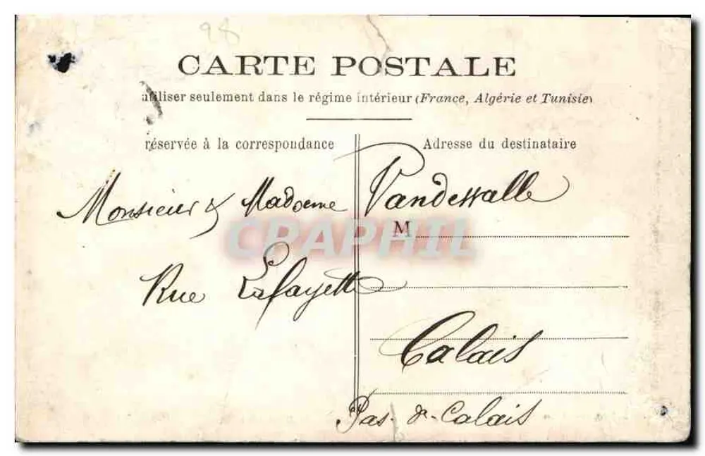 Illiers — Castelo de Roussainville — L. Boucher - Verso