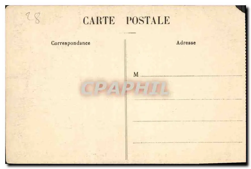 Catedral de CHARTRES - Portal Sul — Ch. Foucault, editor, Dreux - Verso