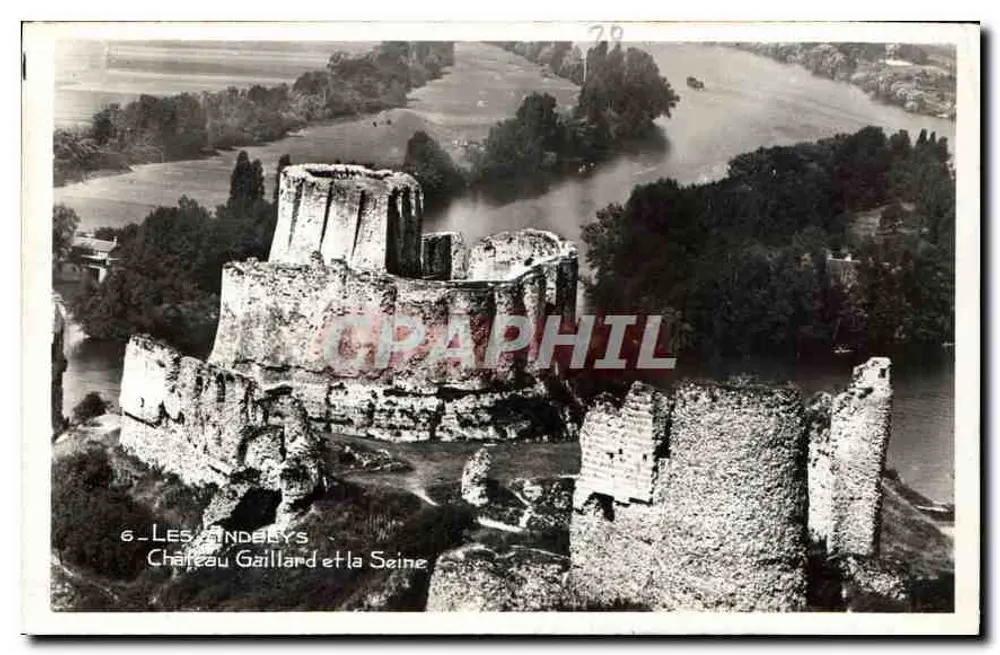 Château Gaillard und die Seine — Les Andelys — Edition Chenavire, Les Andelys - Vorderseite