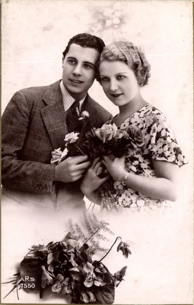 Casal — retrato de estúdio — ARS 7550 - Frente