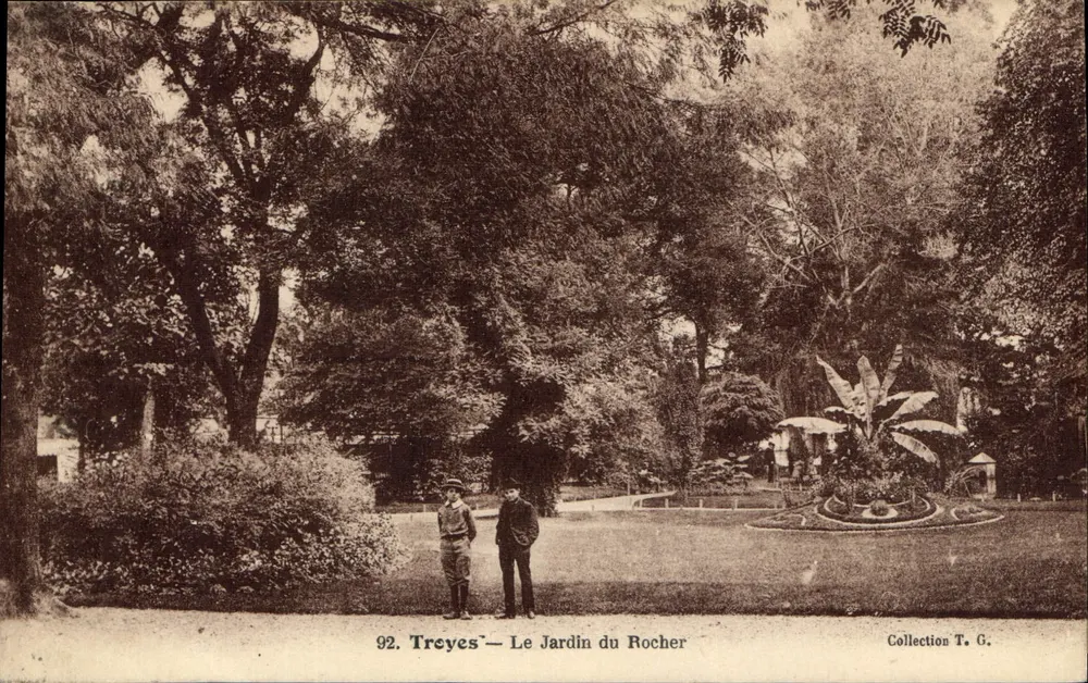 Treyes — Le Jardin du Rocher — Zbiór T. G. - Awers