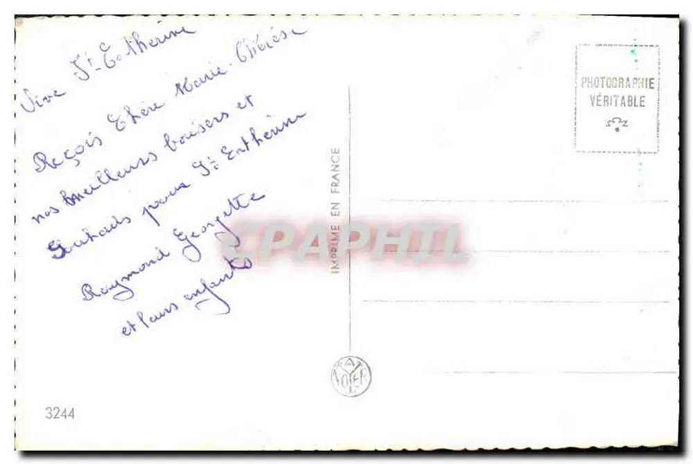 Casal sorridente — interior de carro — S. CATHÉRINE, n°10 - Verso