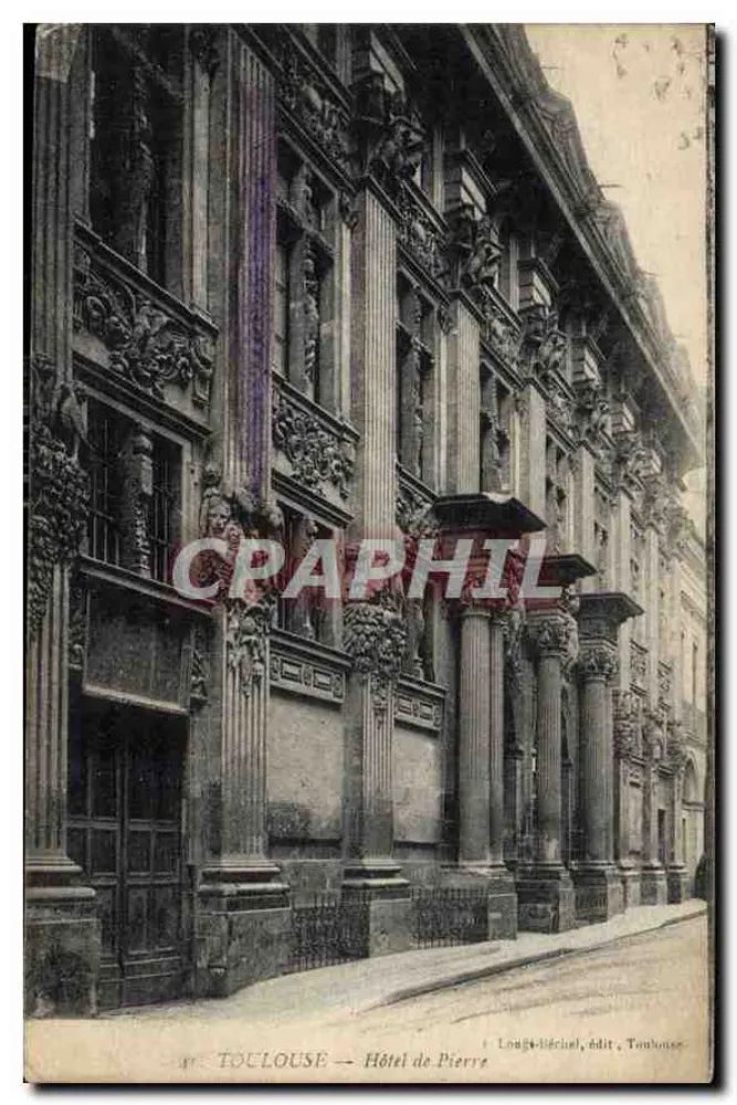 Toulouse — Hotel de Pierre — Longe-Bécial, editor, Toulouse - Frente