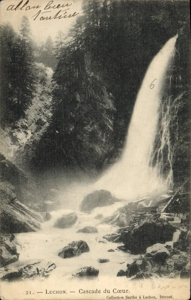 Luchon — Skoczek Serca — Kolekcja Sarthe w Luchon, Złożona. - Awers