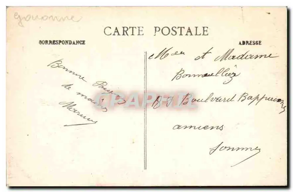 Toulouse - Hotel d'Assézat (século XVI) — Edit. Bayard, n° 84 - Verso