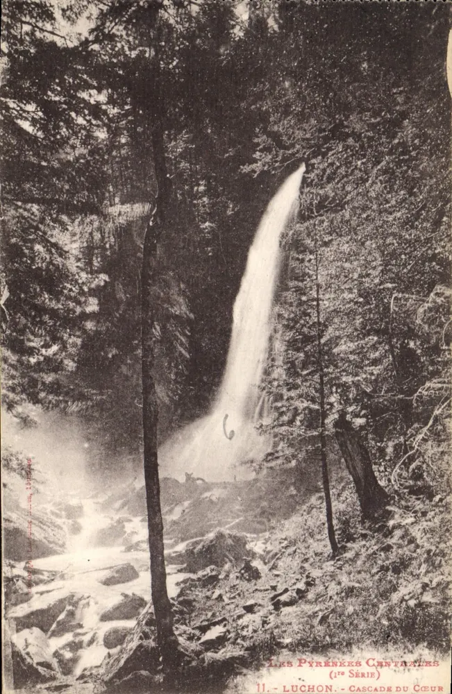 Luchon - Cachoeira do Coração — Os Pirineus Centrais (1ª Série) — n°11 - Frente