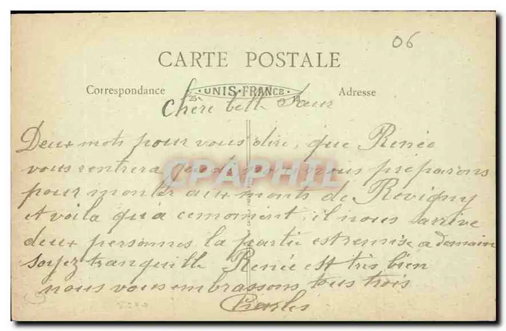 Nice - Die Russische Kirche — Die Côte d'Azur, Serie 159, Verlag R. P. Goff - Rückseite