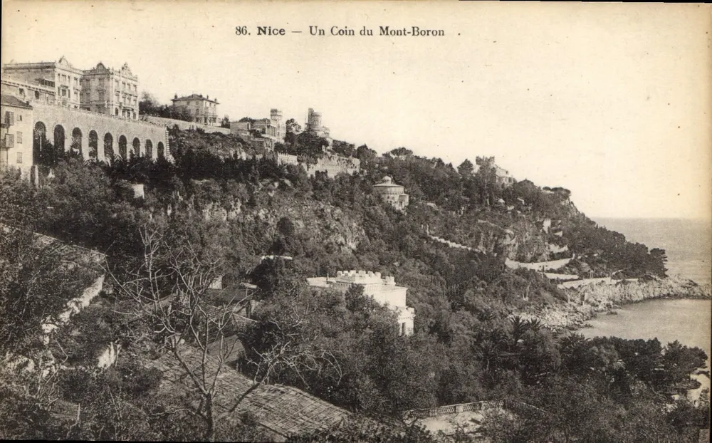 Nice — Um Canto do Mont-Boron — Editor Carte Postale - Frente