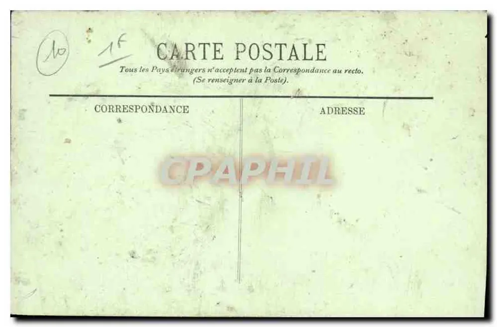 Troyes — A Lareira do Hotel Vauthron — Editor Lévy, n°76 - Verso