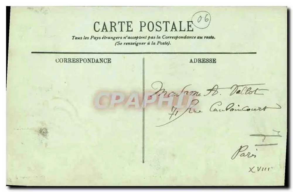 Sainte-Marguerite — L'Anse de la Pointe du Dragon — LL. Éditeur LL. N° 20. - Verso