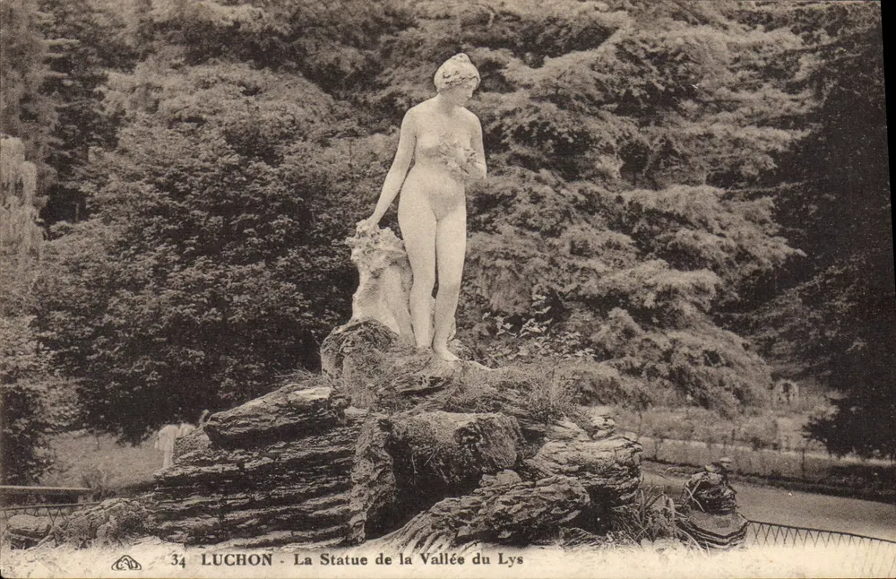 Luchon - De Statuïne van het dal van de Lys — serie-nummer 34 - Voorkant