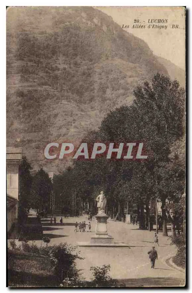 Luchon - Les Allées d'Etigny BR. - Editor BR. - Frente