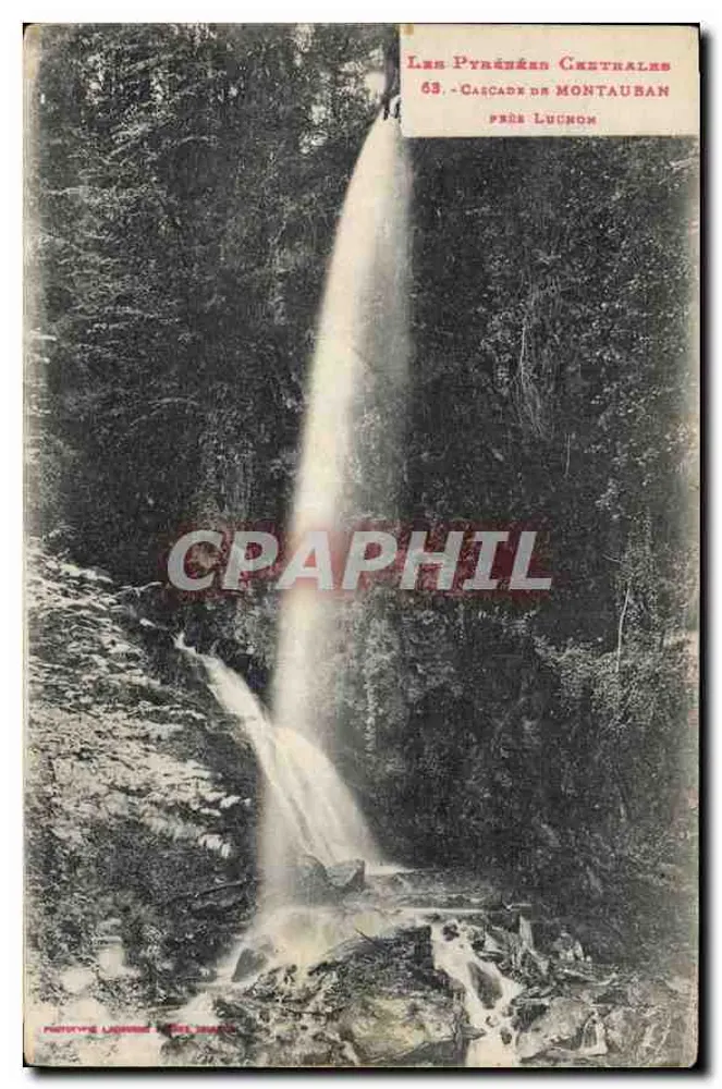 Cascata de Montauban — perto de Lucunom — Os Pirineus Centrais 63 - Frente