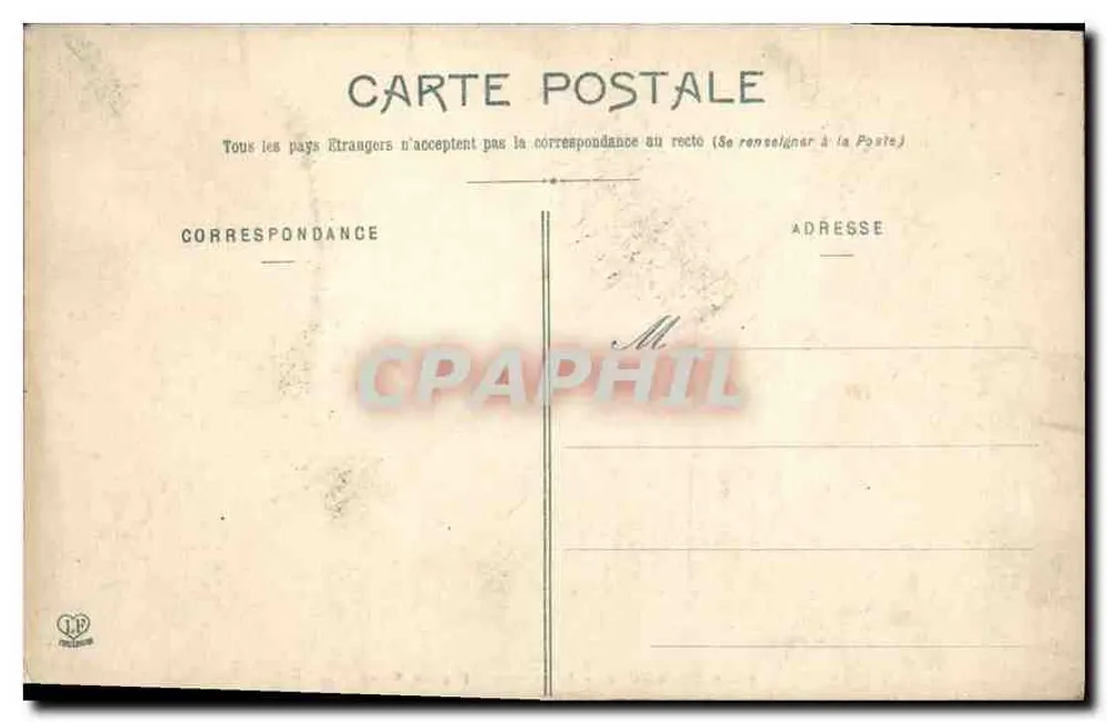Toulouse - St-Sernin - Fachada Norte — Fototipia Labouche Frères, Toulouse, n°94 - Verso