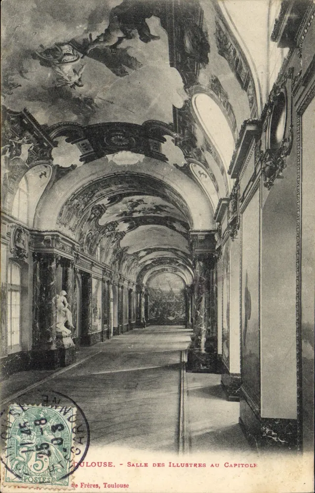 Toulouse - Saal der Ehrwürdigen am Capitole — Frères, Toulouse - Vorderseite