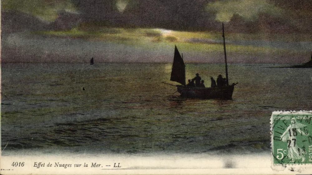 Wolkeneffect op zee — LL — n° 4016 - Voorkant
