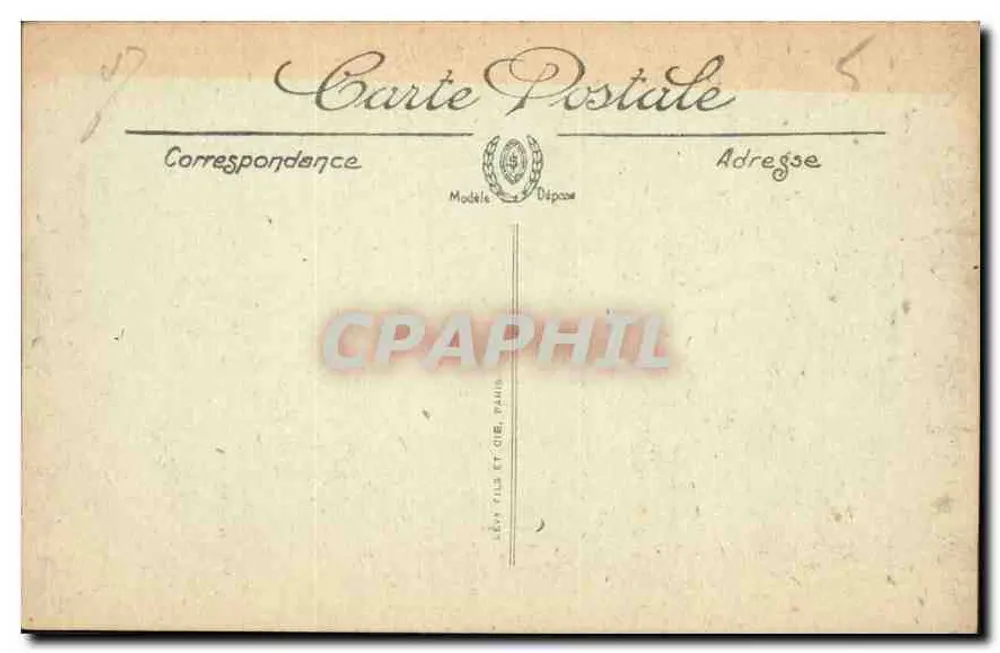 Saintes — Allée des Soupirs — Selecta - Achterkant