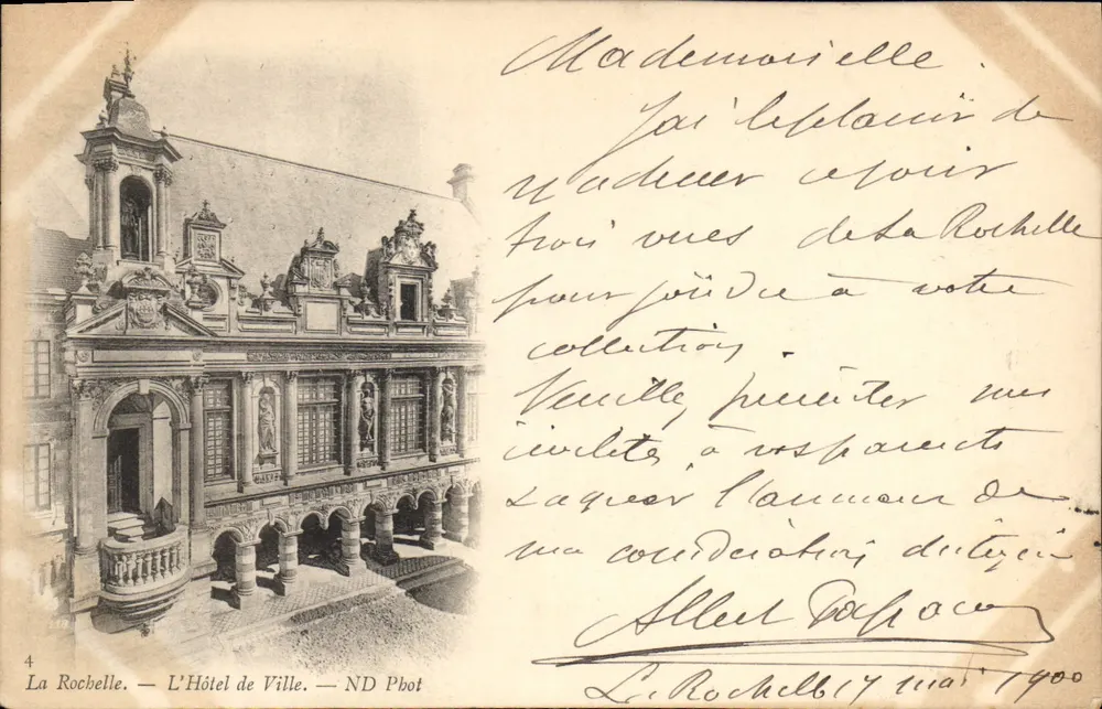 La Rochelle — Das Rathaus — ND Pbot - Vorderseite