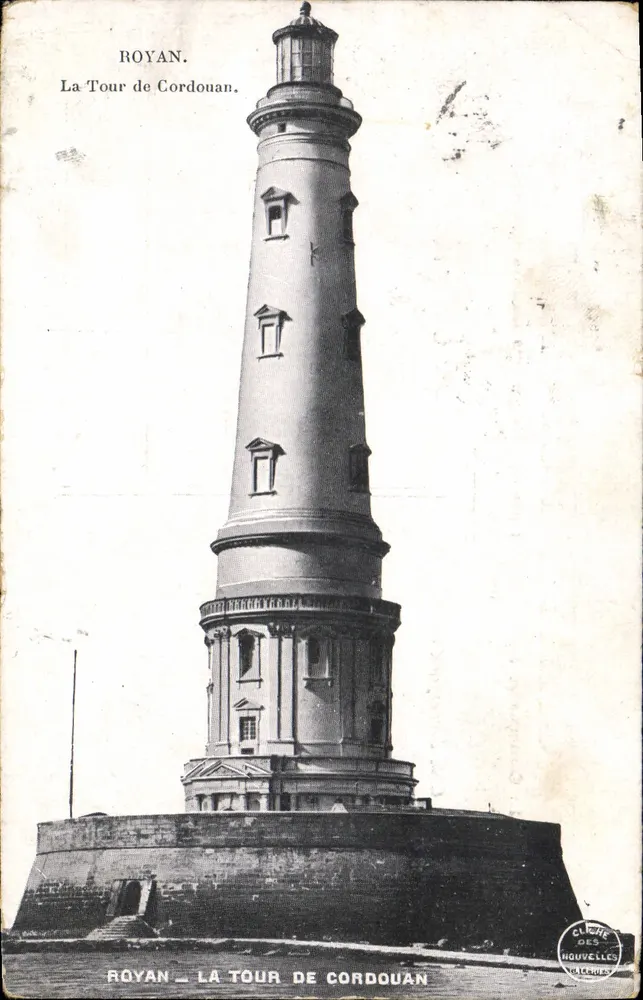 Royan — A Torre de Cordouan — Cliché das Nouvelles Belches - Frente