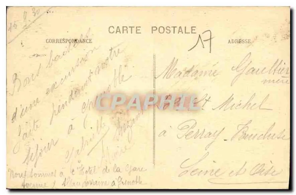 Die malerische Royans — Route de Combe-Laval, 800 Meter — Paul Boyer, Foto, Romana, n°219 - Rückseite