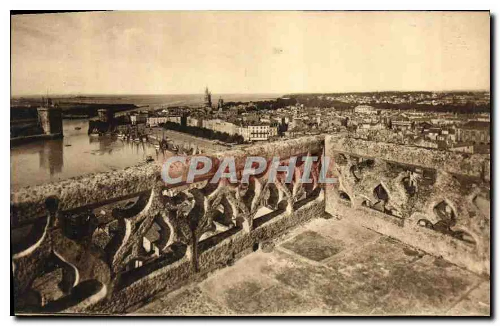 Visão panorâmica de La Rochelle — Edições Artísticas R. Bergévin - Frente