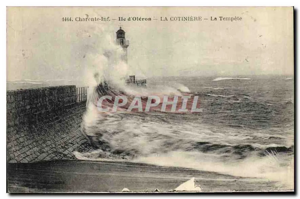 Ilha de Oléron — A Cotinière — A Tempestade - Frente