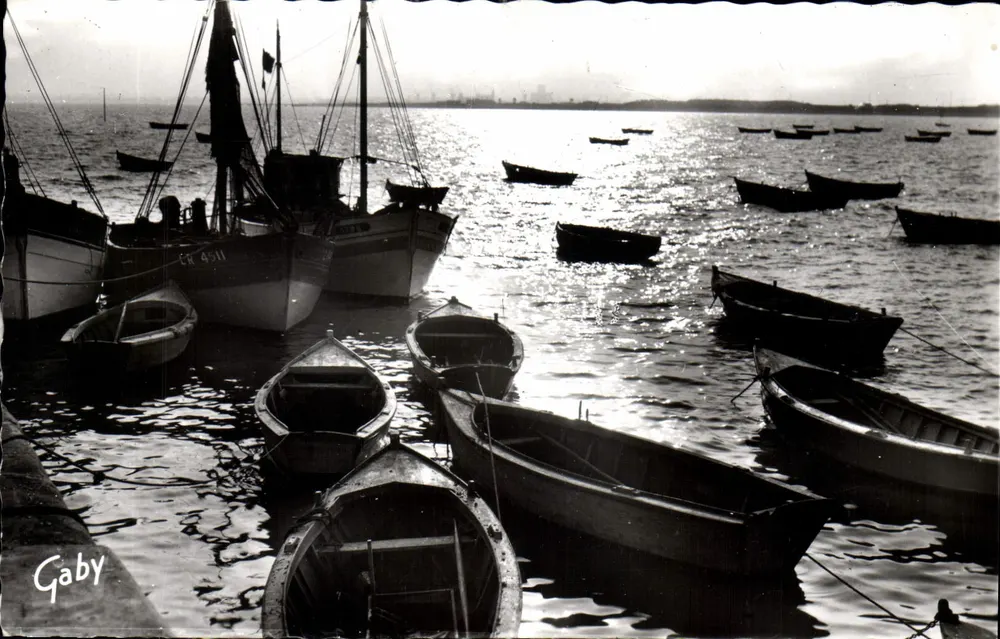 Rivedoux - Île de Ré (Ch.-Mme) — Rücklicht am Hafen — Éditions Gaby, Nantes - Vorderseite