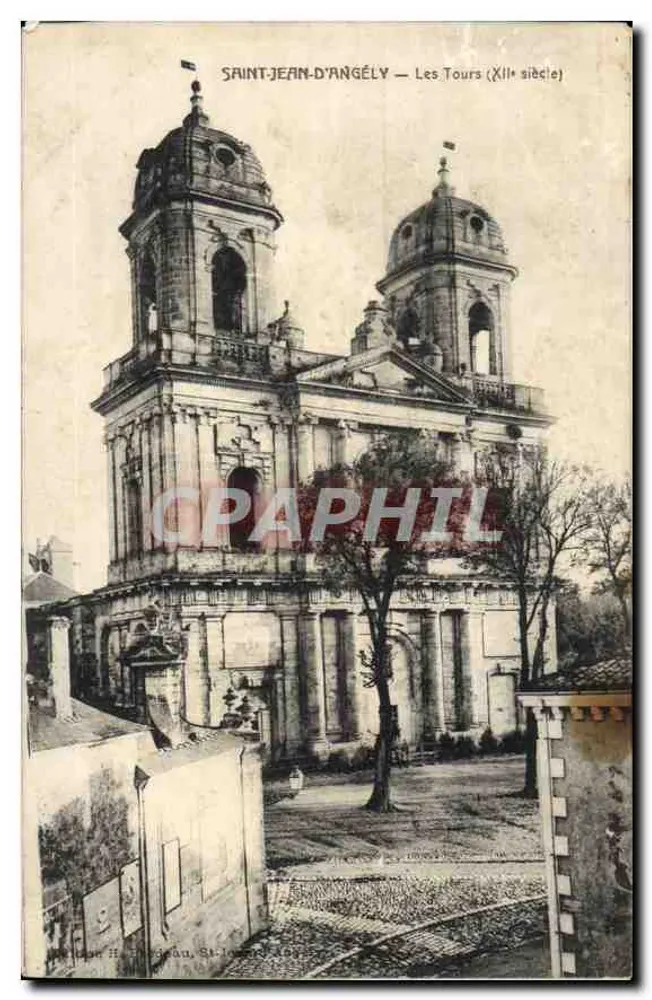 Saint-Jean-d'Angély — As Torres (século XII) - Frente