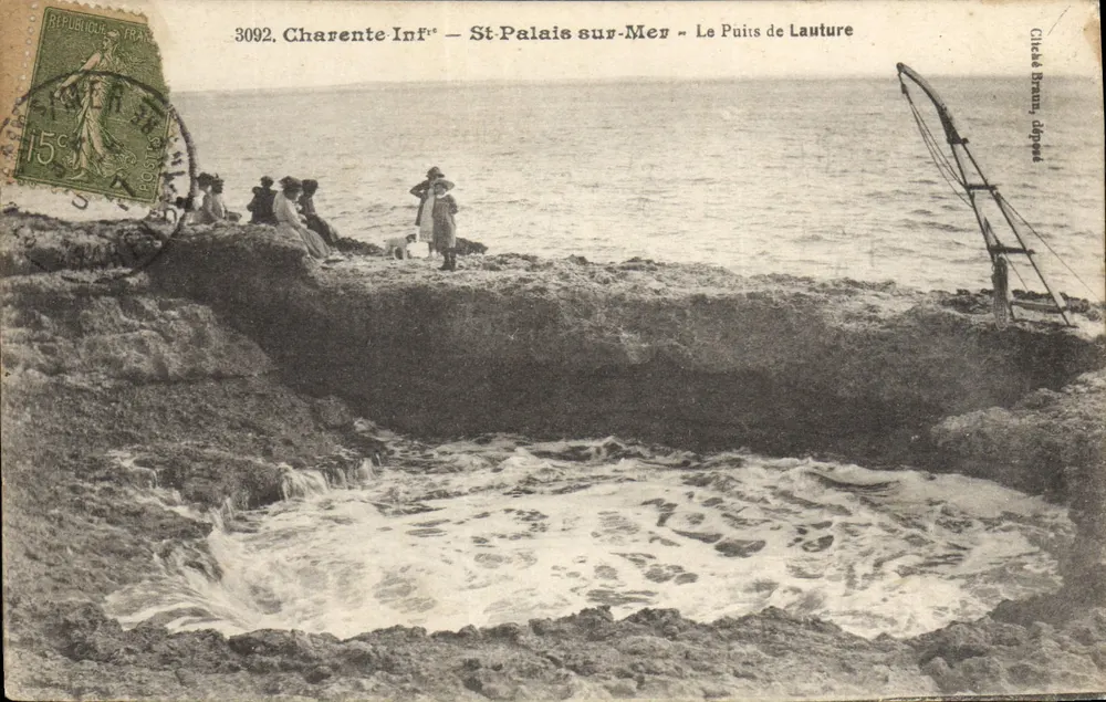 St-Palais-sur-Mer — O Poço de Lauture — Circa Bram, depósito - Frente