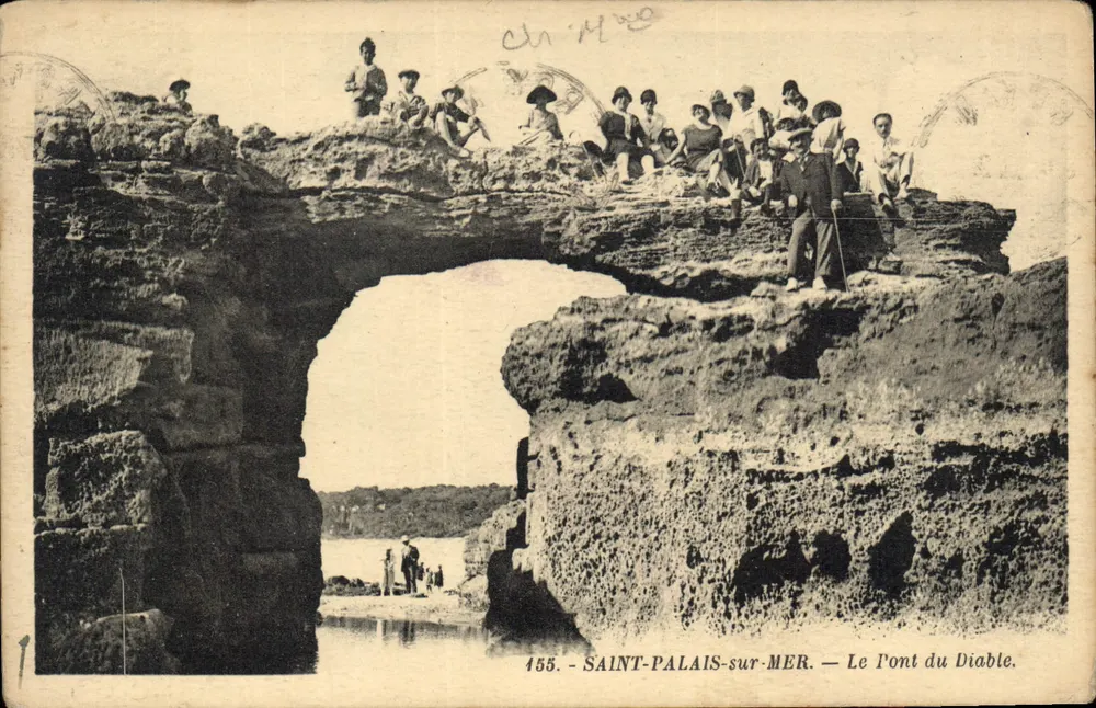 SAINT-PALAISSUR-MER — Il Ponte del Diavolo — n° 155 - Recto