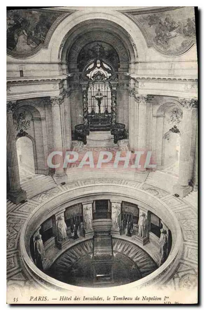 PARIS — Hotel des Invalides, das Grab von Napoleon I. - Vorderseite