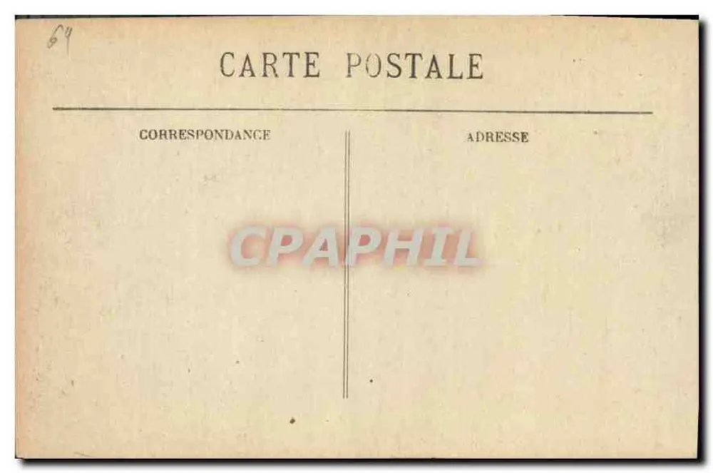 LYON — A Prefeitura — E. R. n° 139 - Verso