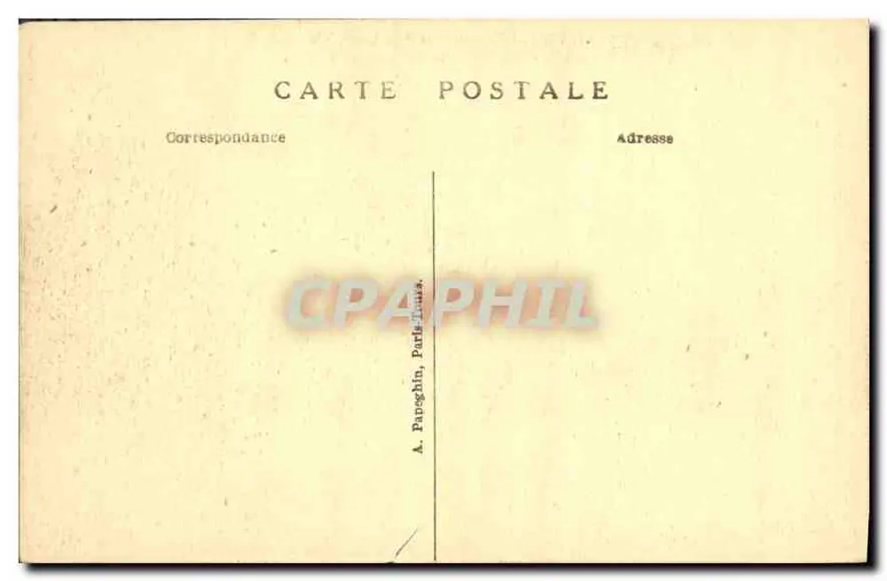 Versailles — O Castelo. Fachada do Palácio — A. P. - Verso