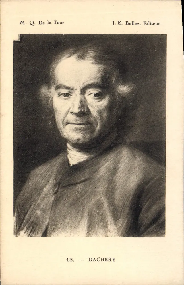 Dachery — Portrait — J. E. Bulloz, Verleger, n°13 - Vorderseite