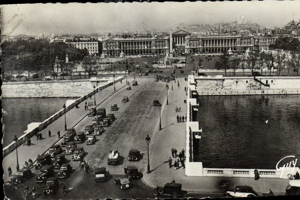 Brücke der Concord und Platz der Concord — Paris — Art Editions GUTY, Nr. 336 - Vorderseite