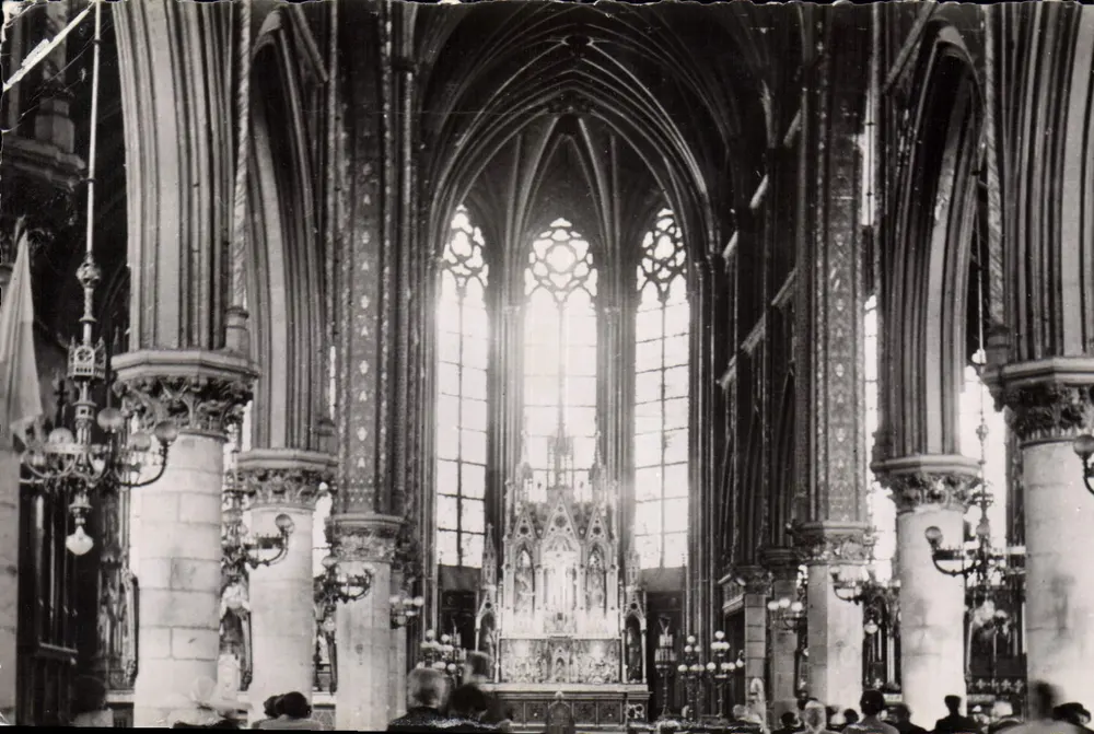 Innenansicht der Kirche Saint-Martin — Roubaix (Nord) — Editions LYNX - Vorderseite