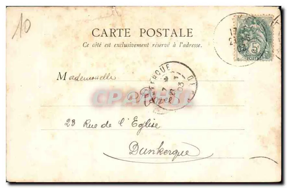 Igreja de São Urbano — Troyes — B. F., Paris - Verso