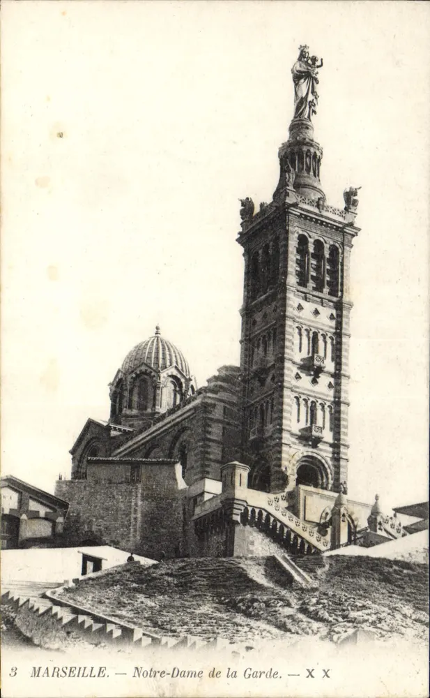 Marseille — Nossa Senhora da Guarda — X X - Frente
