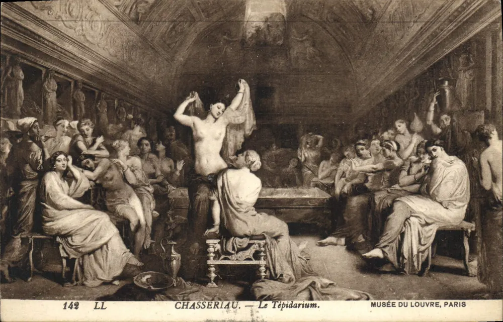Das Tépidarium — Chassériau — Musée du Louvre, Paris - Vorderseite