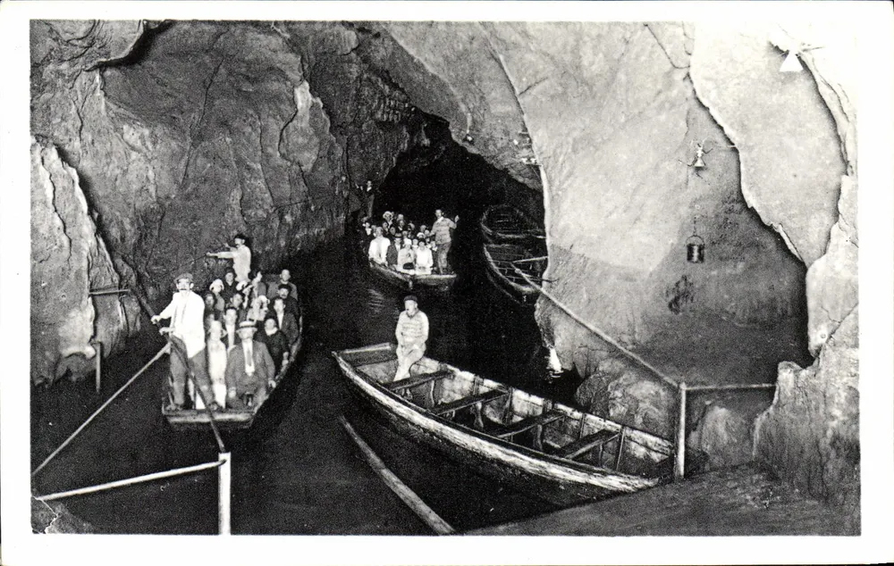 Die Höhlen von Bétharram — Der Flusslandungssteg - Vorderseite