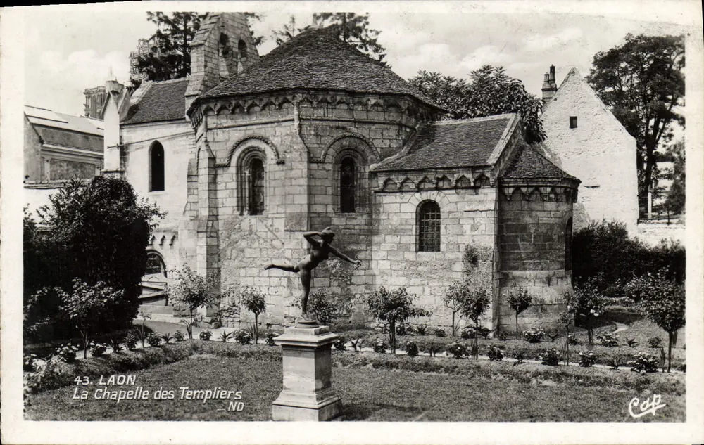 Capela dos Templários — Laon — C.A.P. n°43 - Frente