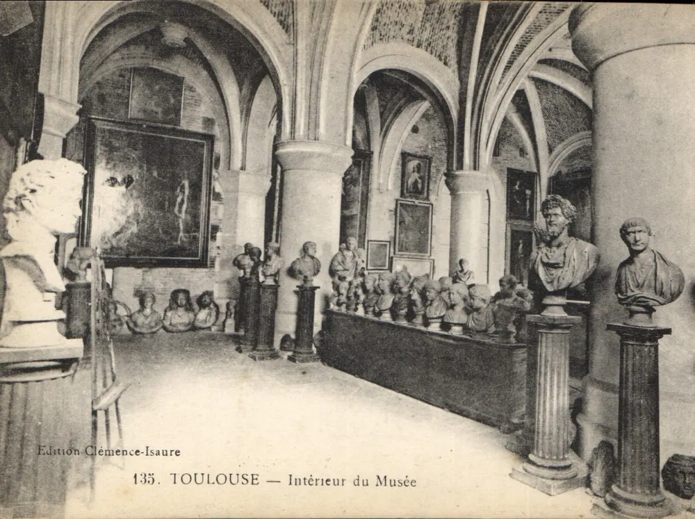 Toulouse — Interior do Museu — Edição Clémence-Isaure, n° 135 - Frente