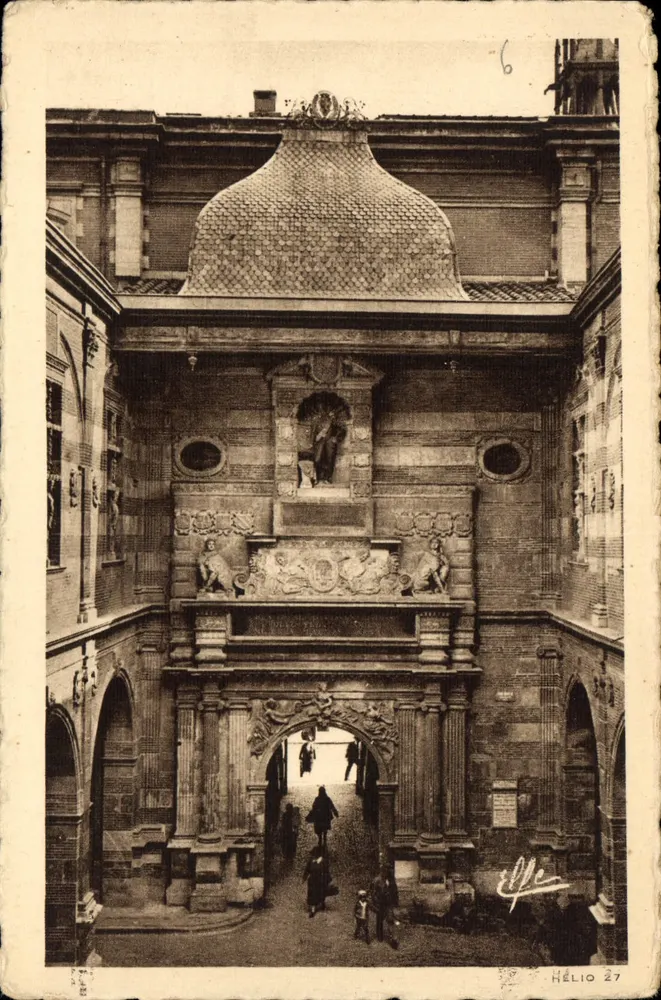Toulouse - Das Capitole — Cour Henri-IV (Anfang des 17. Jahrhunderts) — Hélio 27 - Vorderseite