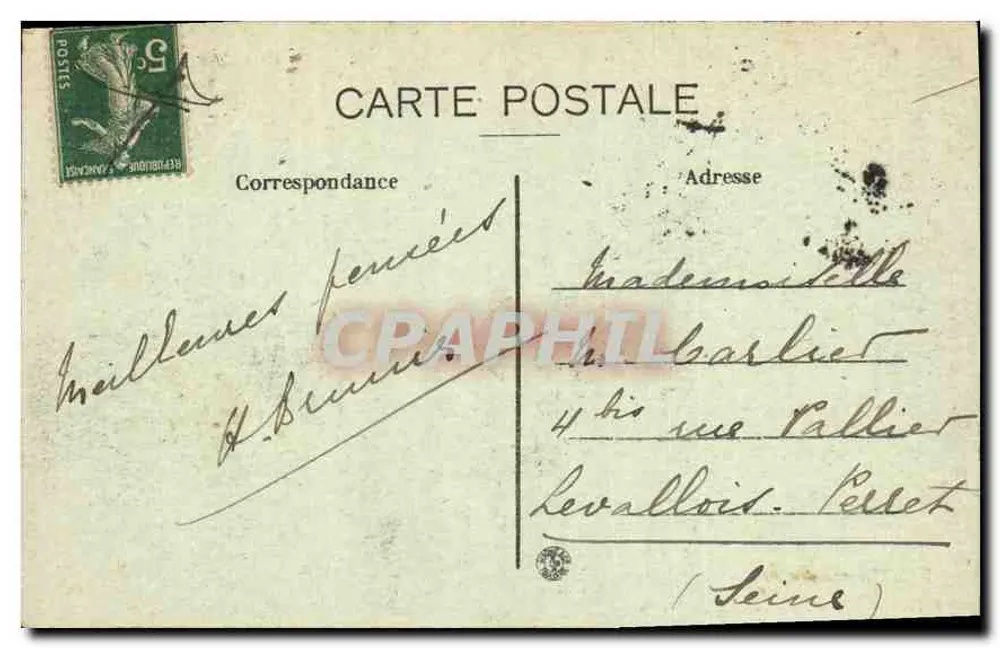Toulouse — Hotel de Pierre — Wyd. Clémence-Isaure - Rewers