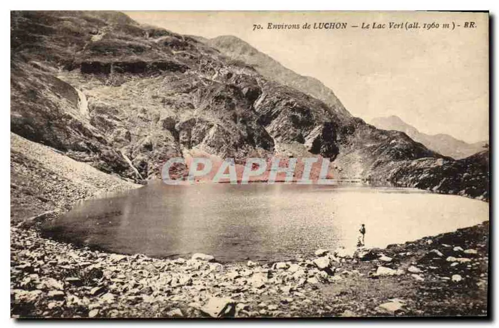 Arredores de LUCHON — O Lago Verl (alt. 1960 m) — BR. - Frente